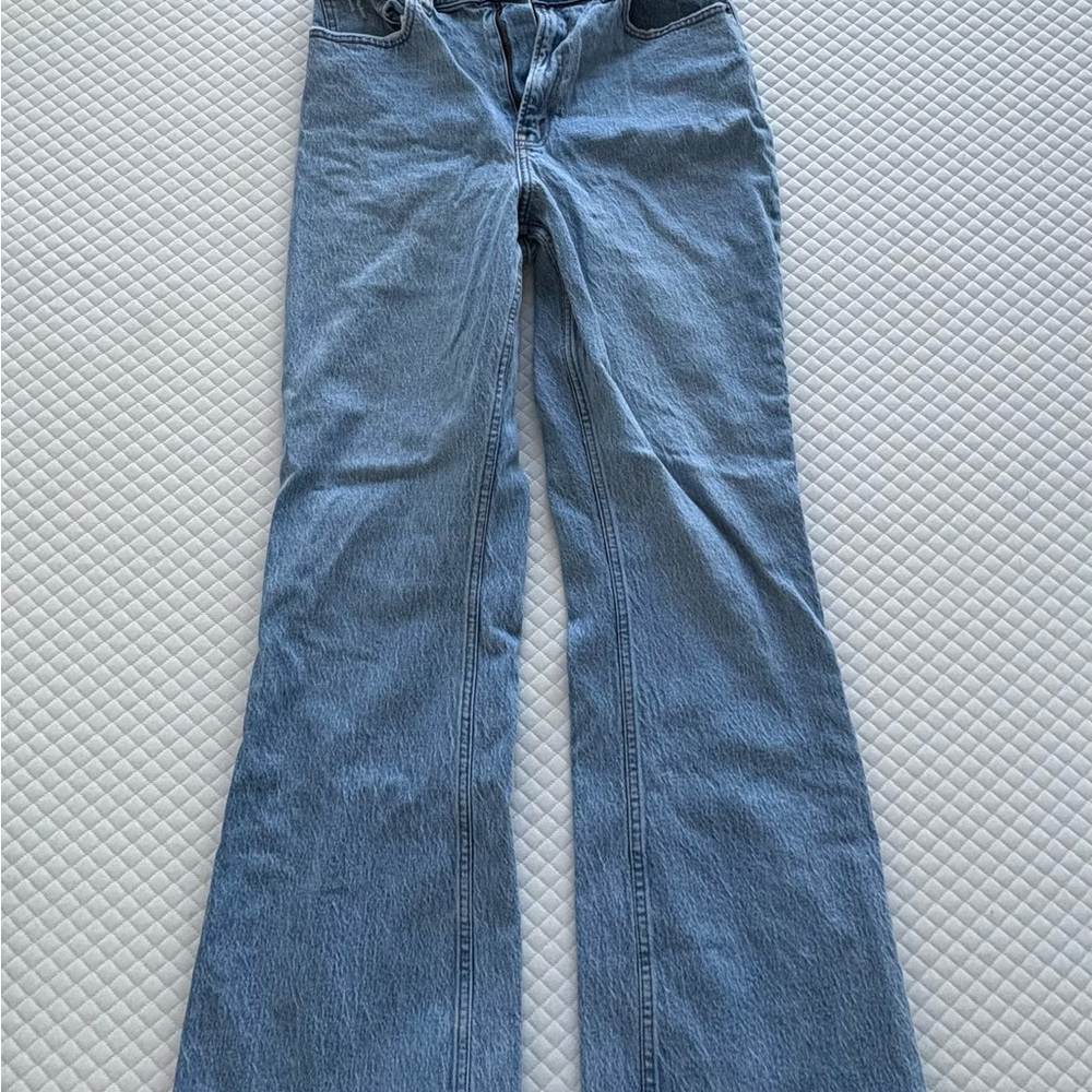 Abercrombie & Fitch Light Blue Flare Jeans